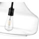 Madelynn 1 Light 16 inch Matte Black Indoor Pendant Ceiling Light